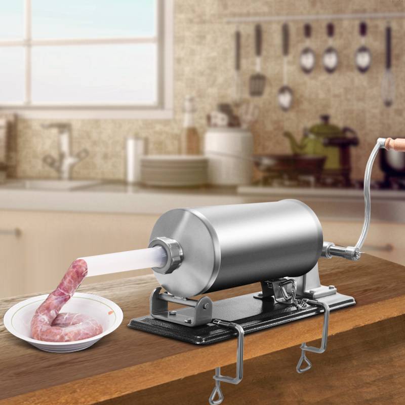 Wurstfüller Wurstmaschine Wurstfüllmaschine 4kg Wurstspritze Wurstpresse von Costway
