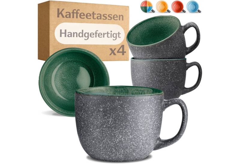Cosumy Cappuccinotasse Kaffeetassen 4er Set aus Keramik - 350ml – ????????????????????????, Keramik, Warm Cosumy Cappuccinotasse Kaffeetassen 4er Set aus Keramik - 350ml – ????????????????????????, Keramik, Warm von Cosumy