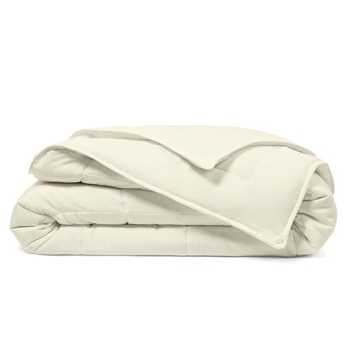 Cosy House Collection Luxuriöse Daunen-Alternative Steppdecke – Mischung aus Viskose aus Bambus – Schlafzimmer-Essentials – Ganzjahresgebrauch – Boxstich-Konstruktion und Bettdeckenschlaufen von Cosy House Collection