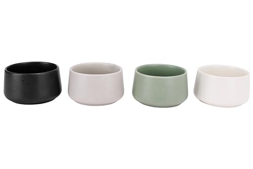 Cosy & Trendy Dela Set mit 4 Schalen, Durchmesser 9,5 x H 5,5 cm, verschiedene Farben von Cosy & Trendy