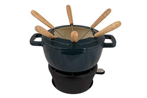 Cosy & Trendy Fondue Set Fontestic, für 6 Personen, ø 18 cm, rostbraun (Green Heron) von Cosy & Trendy