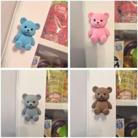 Bär Schubladengriff, Schubladenknauf. Teddybär Griff, Teddy Schubladengriff. Tier Schubladengriffe in Waldoptik. Kleiner Schubladenknauf von CosyBCreations