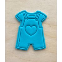 Baby Junge Strampler Fondant Stempel. Sahnehäubchen Stempel von CosyBloomShapeNStamp