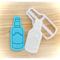 Bierflasche Ausstecher Und | Vatertag Ausstechform Alles Gute Zum Embosser Keks Stempel von CosyBloomShapeNStamp
