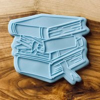 Bücher Cookie Embosser Stempel Und Cutter. Graduierung Fondant Prägestempel von CosyBloomShapeNStamp