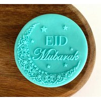 Eid Mubarak Debosser Stempel. Keks Fondant Cupcake Dekorieren von CosyBloomShapeNStamp