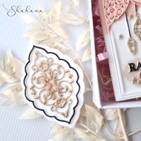 Eid Mubarak Dekorativer Debosser Stempel. Fondant Icing Cupcake Dekorieren von CosyBloomShapeNStamp