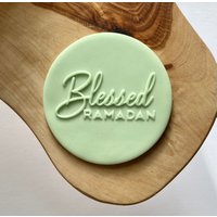 Gesegneter Ramadan Debosser Stempel. Eid Mubarak Fondant Icing Cupcake Dekorieren von CosyBloomShapeNStamp