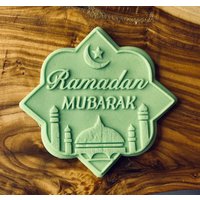 Ramadan Mubarak Debosser Stempel Und Cutter. Fondant Icing Cupcake Dekorieren von CosyBloomShapeNStamp