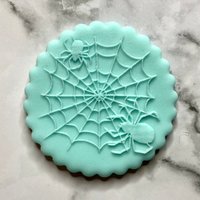 Spinnen Auf Web Cookie Stempel. Halloween Fondant Outbosser Keks Torten Dekorierend von CosyBloomShapeNStamp