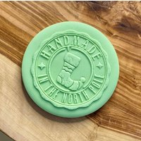 Weihnachten Fondant Popup Debosser Stempel. Handgemachte in The North Pole Keks Icing Reverse Stempel von CosyBloomShapeNStamp