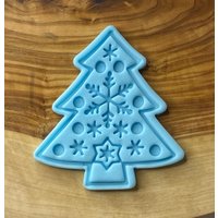 Weihnachtsbaum Keksstempel Und Ausstecher. Fondant/Icing Embosser Stempel. Keksstempel. Weihnachtliches Keks Dekorieren von CosyBloomShapeNStamp