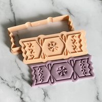 Weihnachtsknacker Keksstempel + Ausstecher. Keksschneider Aus Weihnachtlicher Weihnacht. Keks Fondant Stempel von CosyBloomShapeNStamp