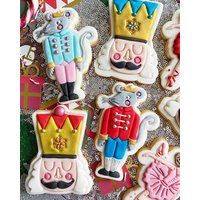 Weihnachten Mäusekönig Nussknacker Prägestempel Und Cutter. Zuckerguss Keks Cookie Stempel von CosyBloomShapeNStamp