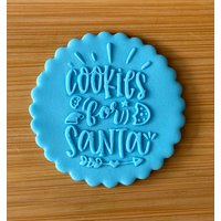 Weihnachtsplätzchen Für Santa Popup Debosser Stempel von CosyBloomShapeNStamp