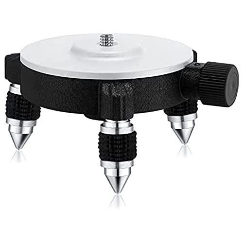 CosyCaya Adapter um 360 ° drehbar, Basis für Stativanschluss, drehbar, Halterung mit Feineinstellung von CosyCaya