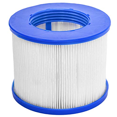 CosySpa Whirlpool-Ersatzfilter | Standard- oder Schraubfilter [1, 6 oder 12 Stück] Wasserfilter für die Spa-Wartung – kompatibel mit einer Reihe von Whirlpool-Systemen (zum Einschrauben, 2 Stück) von CosySpa