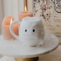 Mummy Matte Weiße Tasse | Halloween Herbst Mason Mumie Sommerween Wohnaccessoires Halloween-Kaffeebecher Mummy Matte Weiße Tasse | Halloween Herbst Mason Mumie Sommerween Wohnaccessoires Halloween-Kaffeebecher von CosycoreAtelier