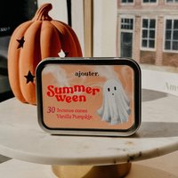 Summerween Vanille Räucherkegel | Herbstdüfte Halloween Geschirr Gruselige Weihrauch Box Mit 30 Räucherkegeln von CosycoreAtelier