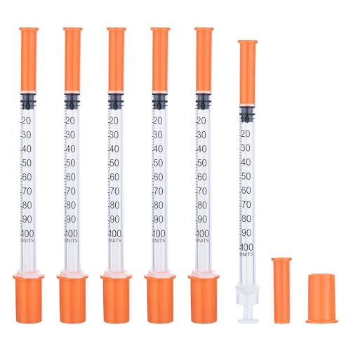 20 Stück/Packung, 1 ml, Dosier-Messwerkzeug, 32 g (8 mm lang), Laborzubehör, einzeln verpackt von Cotchen