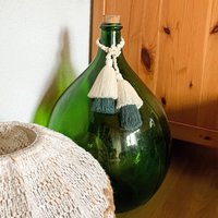 Boho Double Pompom Demijohn Flasche Dekoratives Accessoire Für Türgriff, Schublade Oder Flasche, Home Decor Boho Double Pompom Demijohn Flasche Dekoratives Accessoire Für Türgriff, Schublade Oder Flasche, Home Decor von Cotoknot
