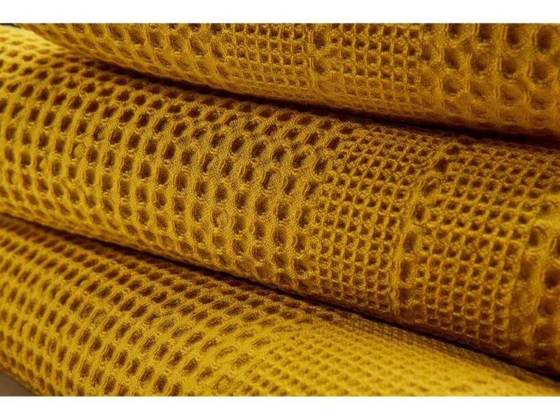 Cotonea Gästehandtuch Cotonea Bio-Waffelpikee-Gästetuch, 35 x 50 cm, Bio, 580 g/m² von Cotonea