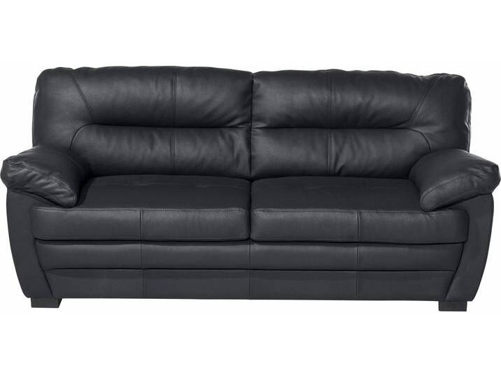 2,5-Sitzer COTTA Royale , schwarz, B:190cm H:86cm T:90cm, NaturLEDER (echtes Rindsleder), Kunstleder SOFTLUX, Luxus-Kunstleder, Luxus-Microfaser (100% Polyester), Sofas von Cotta