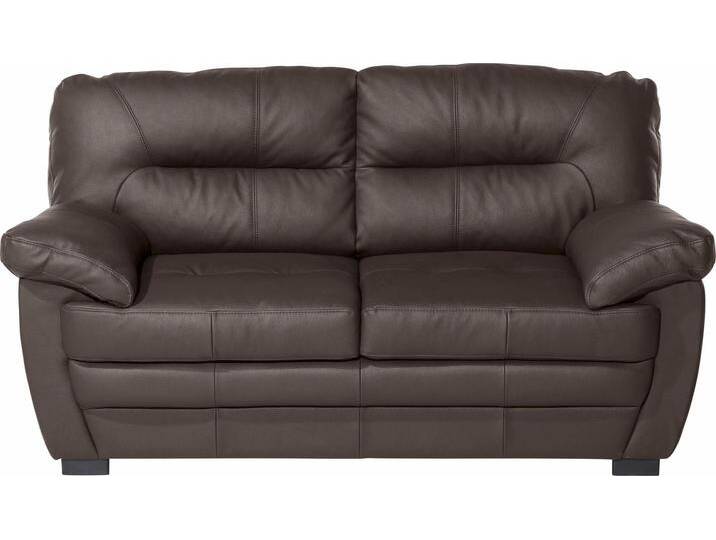 2-Sitzer COTTA Royale , braun, B:160cm H:86cm T:90cm, NaturLEDER (echtes Rindsleder), Kunstleder SOFTLUX, Luxus-Kunstleder, Luxus-Microfaser (100% Polyester), Sofas, Topseller von Cotta