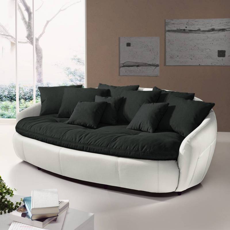 Bigsofa Pias Kunstleder / Webstoff von Cotta