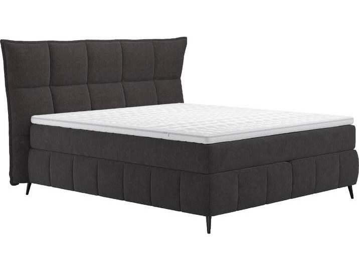 Boxspringbett COTTA Sarah , schwarz, B:188cm L:215cm, 100% Polyester, Komplettbetten, inkl. Topper, 2 Matratzenkerne, Härtegrade H2, H3 oder H4 Boxspringbett COTTA Sarah , schwarz, B:188cm L:215cm, 100% Polyester, Komplettbetten, inkl. Topper, 2 Matratzenkerne, Härtegrade H2, H3 oder H4 von Cotta