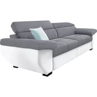 COTTA 2,5-Sitzer "Speedway", Big-Sofa mit Kopfteilverstellung von Cotta