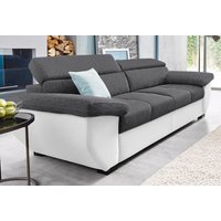 COTTA 2,5-Sitzer "Speedway", Big-Sofa mit Kopfteilverstellung von Cotta