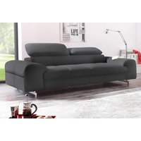 COTTA 3-Sitzer "Chef" Big-Sofa mit Kopfteilverstellung, edle Metallkufen COTTA 3-Sitzer "Chef" Big-Sofa mit Kopfteilverstellung, edle Metallkufen von Cotta