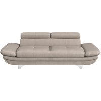 COTTA 3-Sitzer "Enterprise" Big-Sofa, mit Armteilverstellung & Kopfteilverstellung von Cotta