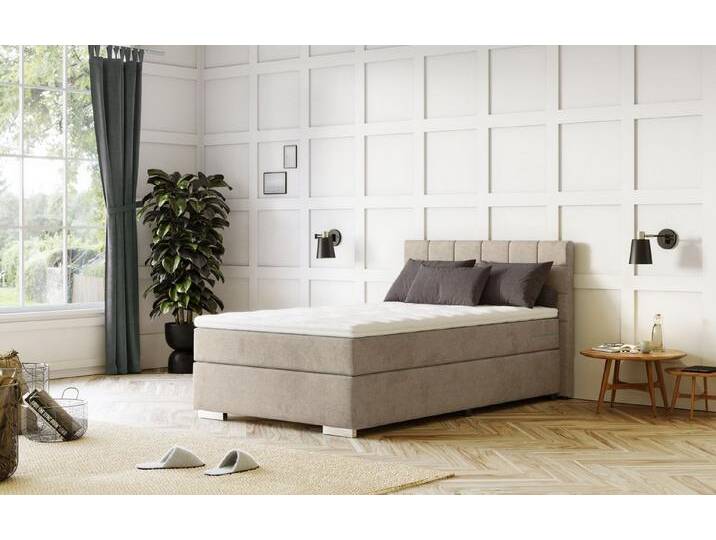 COTTA Boxspringbett Simba, beige, 5-Zonen-Taschen-Federkernmatratze, 5-Zonen-Taschen-Federkernmatratze, platinum COTTA Boxspringbett Simba, beige, 5-Zonen-Taschen-Federkernmatratze, 5-Zonen-Taschen-Federkernmatratze, platinum von Cotta