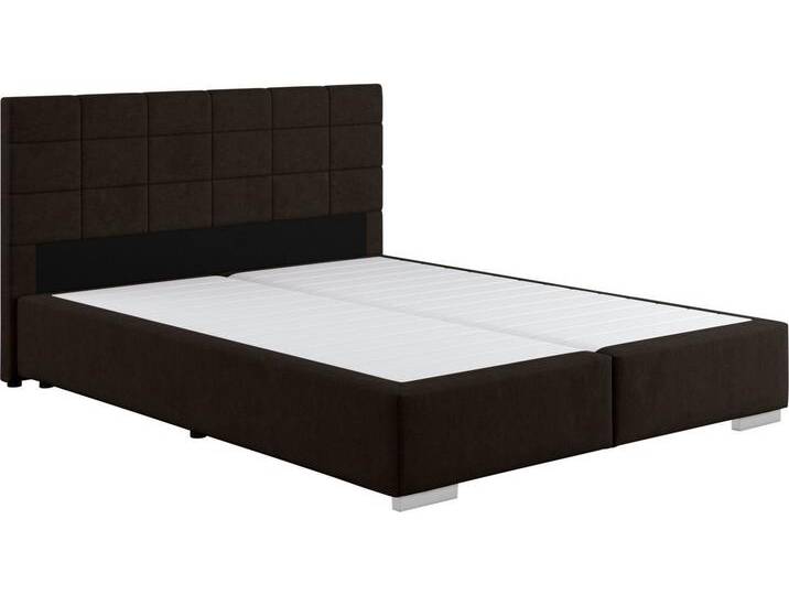 COTTA Boxspringbett Simba, braun, ohne Matratze, ohne Matratze, braun von Cotta