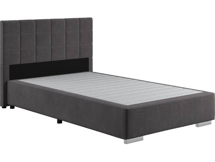 COTTA Boxspringbett Simba, schwarz, ohne Matratze, ohne Matratze, anthrazit von Cotta
