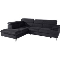 COTTA Ecksofa "Caluso L-Form", mit Kopfteilverstellung, wahlweise mit Bettfunktion & Bettkasten von Cotta