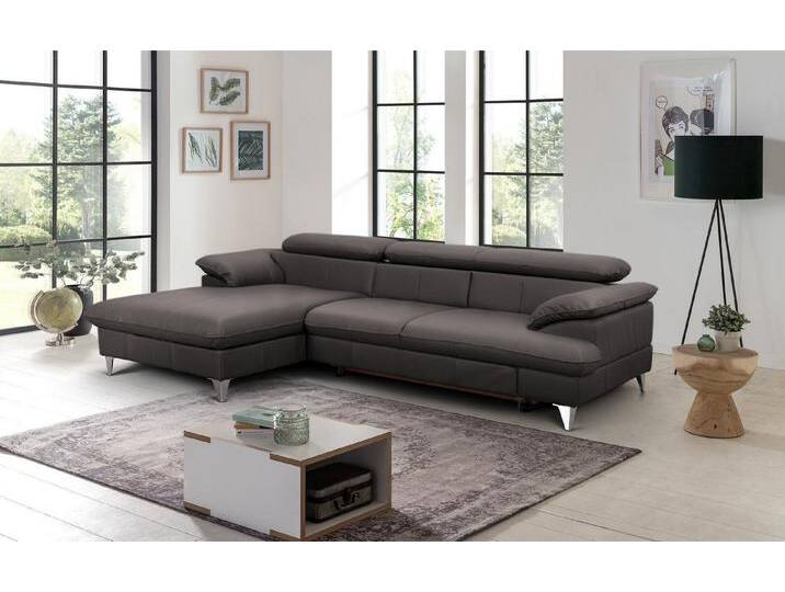 COTTA Ecksofa David Echtleder, Echtleder mit Schlaffunktion & Bettkasten, braun, dunkelbraun COTTA Ecksofa David Echtleder, Echtleder mit Schlaffunktion & Bettkasten, braun, dunkelbraun von Cotta