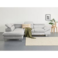 COTTA Ecksofa "Driver L-Form", mit Kopfteilverstellung, wahlweise mit Bettfunktion & Bettkasten von Cotta