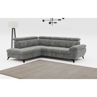 COTTA Ecksofa "Hudson L-Form", mit Kopfteilverstellung, wahlweise mit Bettfunktion & Bettkasten von Cotta