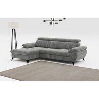 COTTA Ecksofa "Hudson L-Form", mit Kopfteilverstellung, wahlweise mit Bettfunktion & Bettkasten von Cotta