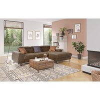 COTTA Ecksofa Komaris, Ecksofa, wahlweise mit RGB-LED-Beleuchtung und Bettfunktion/Bettkasten von Cotta