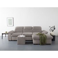 COTTA Ecksofa "Lola L-Form", (Set, mit Hocker) von Cotta