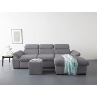 COTTA Ecksofa "Lola L-Form", (Set, mit Hocker) von Cotta