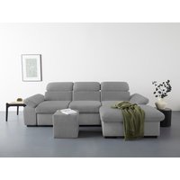 COTTA Ecksofa "Lola L-Form", (Set, mit Hocker) von Cotta