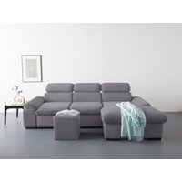 COTTA Ecksofa "Lola L-Form", (Set, mit Hocker) von Cotta