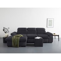 COTTA Ecksofa "Lola L-Form", (Set, mit Hocker) von Cotta