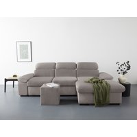 COTTA Ecksofa "Lola L-Form", (Set, mit Hocker) von Cotta