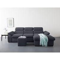 COTTA Ecksofa "Lola L-Form", (Set, mit Hocker) von Cotta